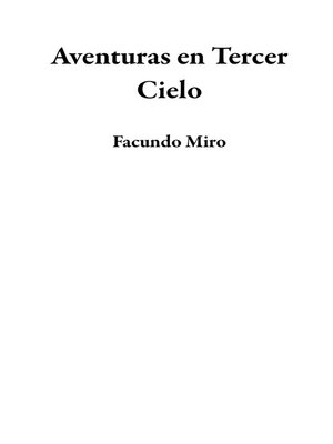 cover image of Aventuras en Tercer Cielo